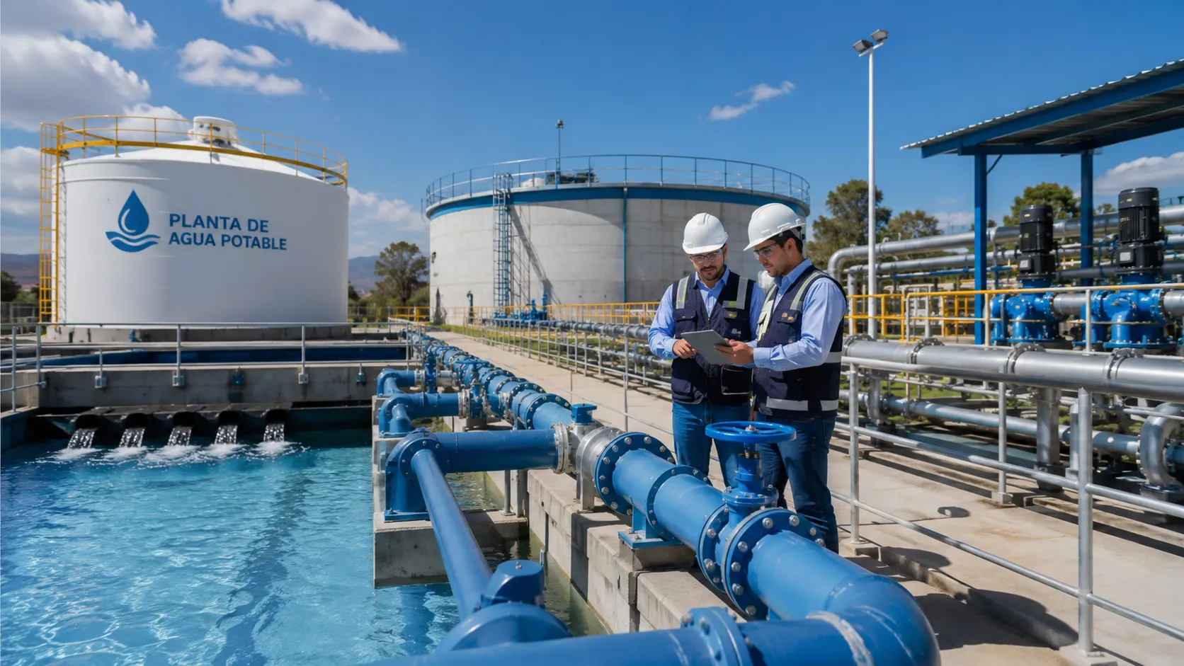 Proyecto de infraestructura de agua potable y bombeo de TYSIE