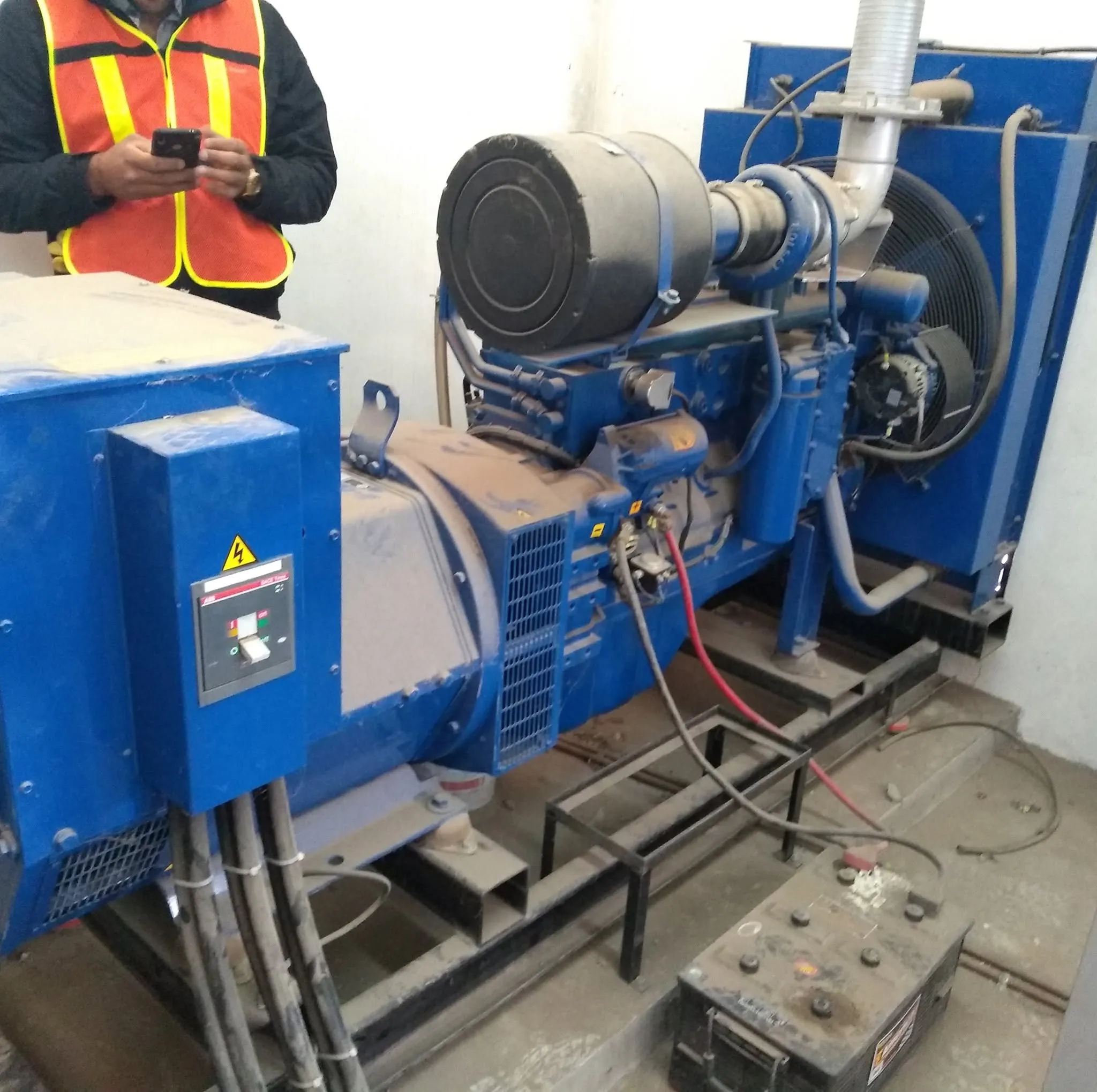 Trabajo técnico de TYSIE en equipo de generación y sistema electromecánico